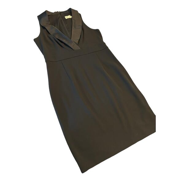 Eliza J Black Tuxedo Dress - Size 16 - Picture 6 of 14